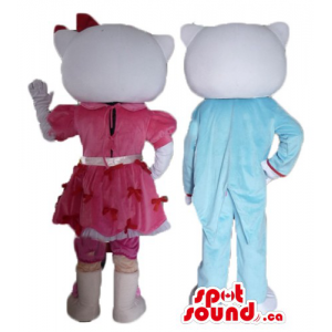 Hello Kitty macho y hembra...