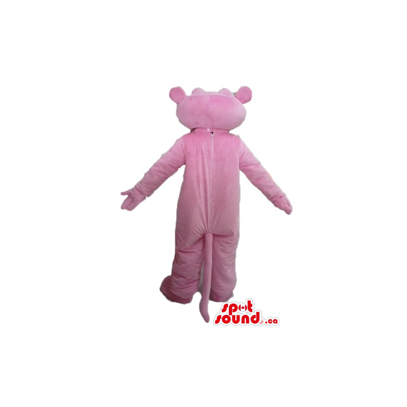 Pink tiger panther cartoon character Mascot costume fancy dress - SpotSound  Mascots in Canada / US / Latin America Sizes L (175-180CM)