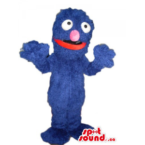 Monstro azul Elmo com...