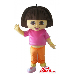Dora cartoon character girl...