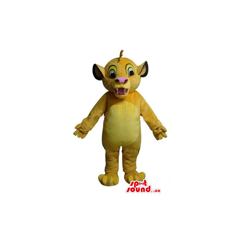 Simba cartoon character Mascot costume fancy dress - SpotSound Mascots in  Canada / US / Latin America Sizes L (175-180CM)