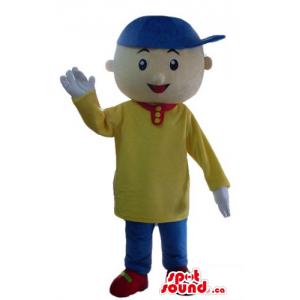 Caillou boy in blue hat...