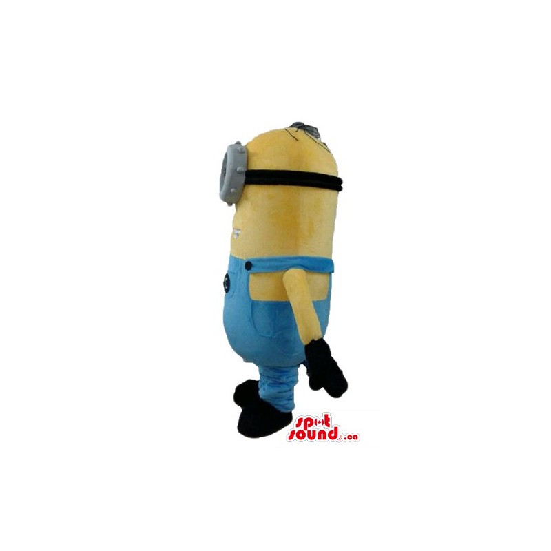 One-eyed Minion in blue suit cartoon character Mascot costume - SpotSound  Mascots in Canada / US / Latin America Sizes L (175-180CM)