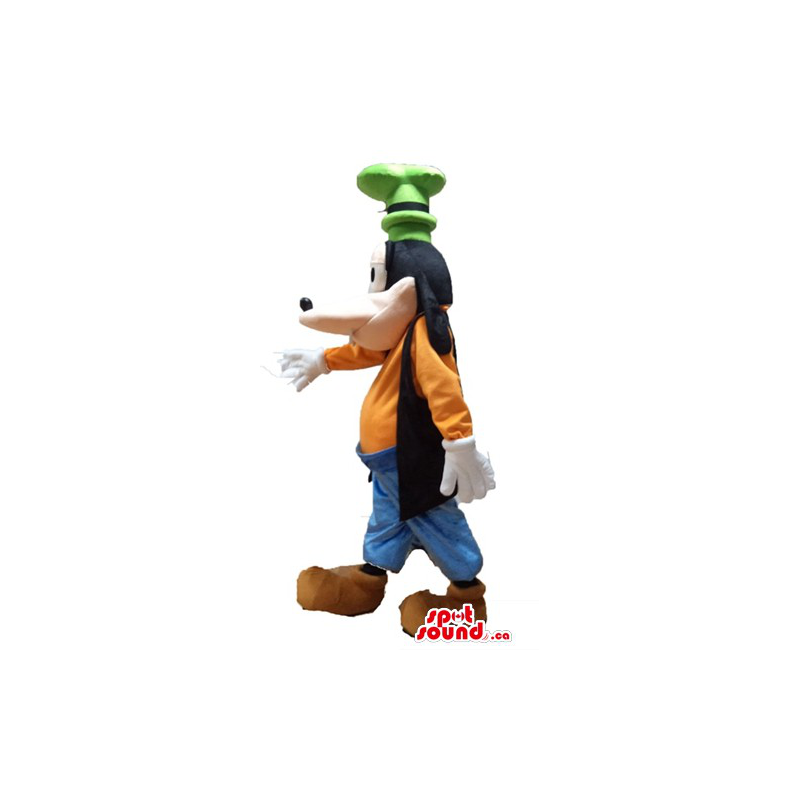 Goofy dog cartoon character Mascot costume fancy dress - SpotSound Mascots  in Canada / US / Latin America Sizes L (175-180CM)