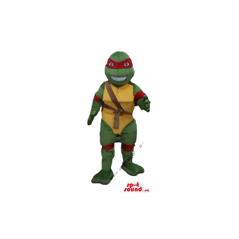 Adolescente tartaruga ninja traje vermelho Mutant da mascote dos desenhos  animados - SpotSound Mascotes no Canadá / mascote US / Cortar L (175-180CM)