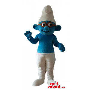 Adorável Smurf em desenhos...