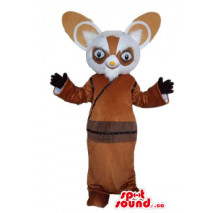 Brown Jerboa no vestido...