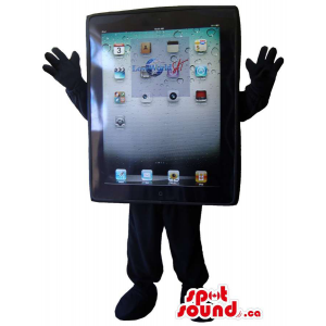 Mascota Ipad Negro Con...