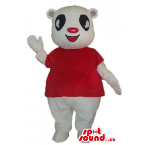 Traje feliz Panda Teddy...