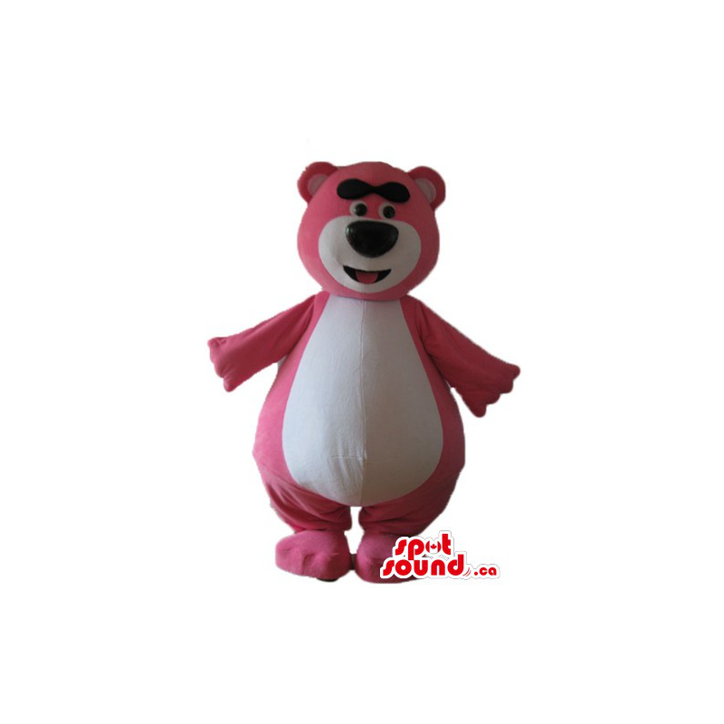 Pink Teddy Bear cartoon character Mascot costume fancy dress - SpotSound  Mascots in Canada / US / Latin America Sizes L (175-180CM)