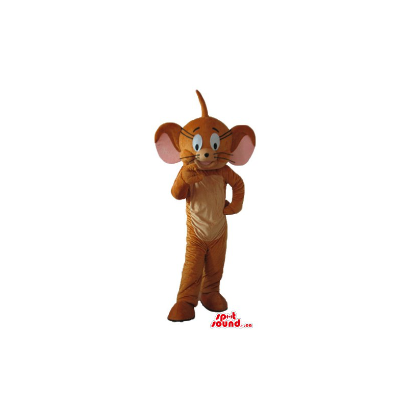 Jerry rato da Disney personagem de banda desenhada da mascote do traje  vestido extravagante - SpotSound Mascotes no Canadá / mas Cortar L  (175-180CM)