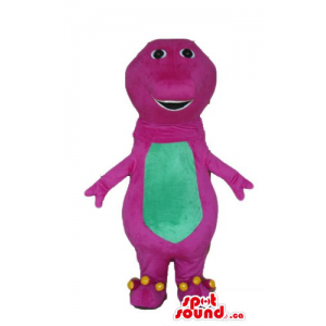 Barney rosa dinossauro dos...