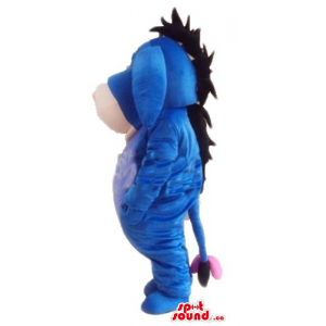 Eeyore bllue donkey cartoon...