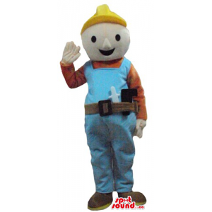 Bob the builder in yelow...