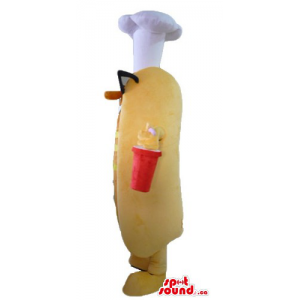 Professional Chef hot dog...