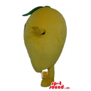 Yellow lemon Fruit with big...