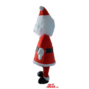 Funny Santa Claus Mascot...