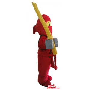 Red & yellow Ninja Martial...