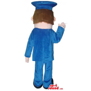 Postman Pat no vestido azul...