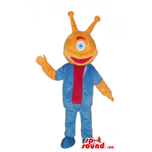 Cool Large Sun Plush SPOTSOUND Mascot Dressed In Sunglasses With Text -  Mascots not classified 