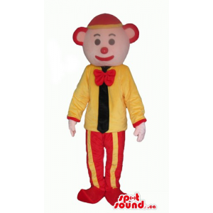 Payaso en pantalones a...