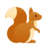 Esquilo mascote
