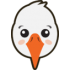 Mascot of birds