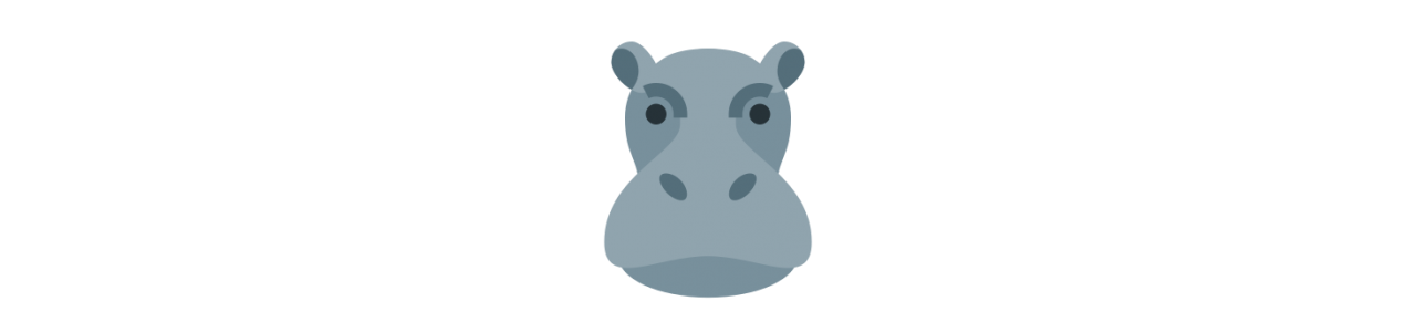 Mascotes - SPOTSOUND CANADA - Mascotes hipopótamos
