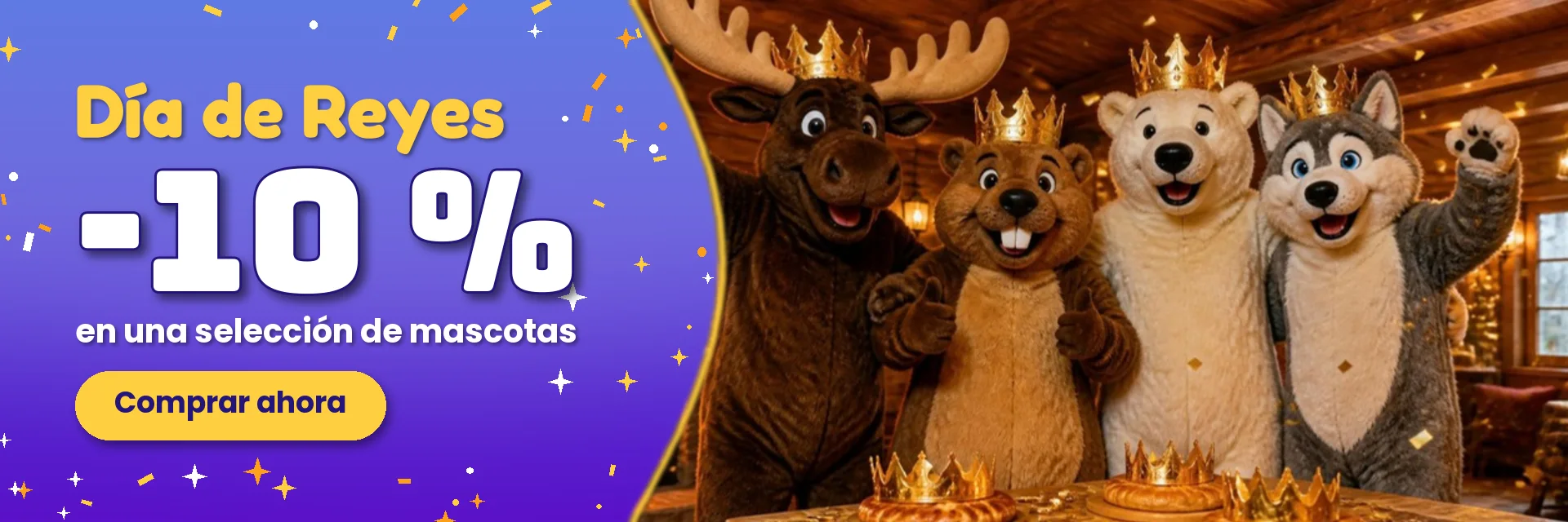 Reyes – -10 % – SPOTSOUND.CA - Mascots