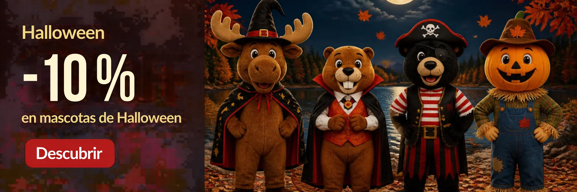 Halloween – -10 % – SPOTSOUND.CA - Mascots