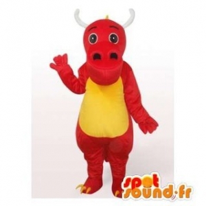 Mascotte du jour chez SPOTSOUND: Mascotte de dinosaure rouge et jaune. Costume de dinosaure . Découvrez les mascottes @spotsound_mascots #mascotte #mascottes #marketing #costume #spotsound #personalisé #streetmarketing #guerillamarketing #publicité . Lien: https://www.spotsound.fr/fr/6285-mascotte-de-dinosaure-rouge-et-jaune-costume-de-dinosaure.html