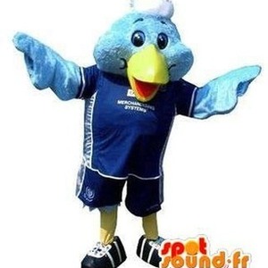 Mascotte du jour chez SPOTSOUND: Mascotte d'oiseau bleu en tenue de sport . Découvrez les mascottes @spotsound_mascots #mascotte #mascottes #marketing #costume #spotsound #personalisé #streetmarketing #guerillamarketing #publicité . Lien: https://www.spotsound.fr/fr/4821-mascotte-d-oiseau-bleu-en-tenue-de-sport.html